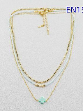 Enewton Colorful Cross Necklace